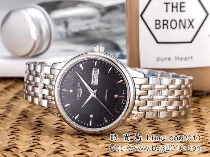 LONGINES浪琴 經典大三針 全自動機械 精品男士腕表 WSS2300